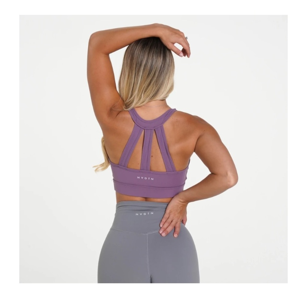 NVGTN Mauve Purple Trio Bra